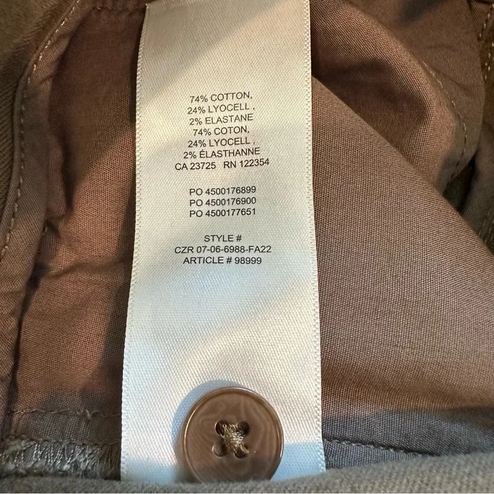 Wilfred Free Aritzia Dion Pant size 4 brown women’s pleated wide leg pants - Picture 12 of 12